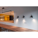 SLV KARPO MAGN WL Indoor LED wall-mounted light black 3000 K