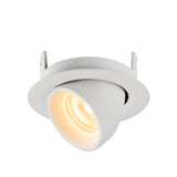 SLV NUMINOS® GIMBLE XS white recessed ceiling light, 3000 K 40°