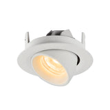 SLV NUMINOS® GIMBLE XS white recessed ceiling light, 3000 K 40°