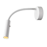 SLV KARPO GOOSE white wall-mounted light, 5.8 W 3000 K 40°