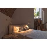 SLV KARPO GOOSE white wall-mounted light, 5.8 W 3000 K 40°