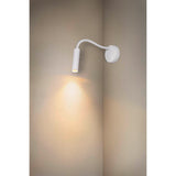 SLV KARPO GOOSE white wall-mounted light, 5.8 W 3000 K 40°