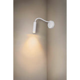 SLV KARPO GOOSE white wall-mounted light, 5.8 W 3000 K 40°