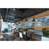 SLV PHELIA 280 E27 Indoor pendant, black/gold