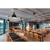 SLV PARA 380 pendant, A60, black, max. 160 W