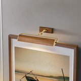 ELSTEAD Lighting Winchfield 2lt Medium Picture Light - Aged Brass Lamp Oak Effect