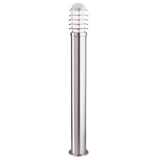 SEARCHLIGHT LOUVRE Outdoor Post - Stainless Steel Metal & Polycarbonate