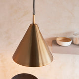 ENDON Cape Pendant - Antique Brass