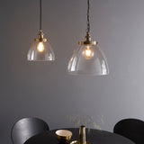 ENDON Hansen Grand Pendant - Antique Brass