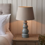 ENDON Provence & Cici Table Lamp - Grey Shade