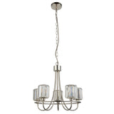 ENDON Berenice 5Lt Pendant - Bright Nickel