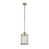 ENDON Lambeth Ribbed Pendant