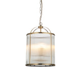 ENDON Lambeth Ribbed 4lt Pendant