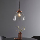 ENDON Hansen Grand Pendant - Aged Copper