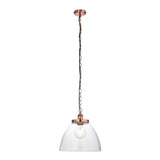 ENDON Hansen Grand Pendant - Aged Copper