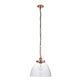 ENDON Hansen Grand Pendant - Aged Copper