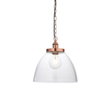 ENDON Hansen Grand Pendant - Aged Copper