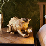 ENDON Kitten Table - Vintage Gold