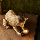 ENDON Kitten Table - Vintage Gold