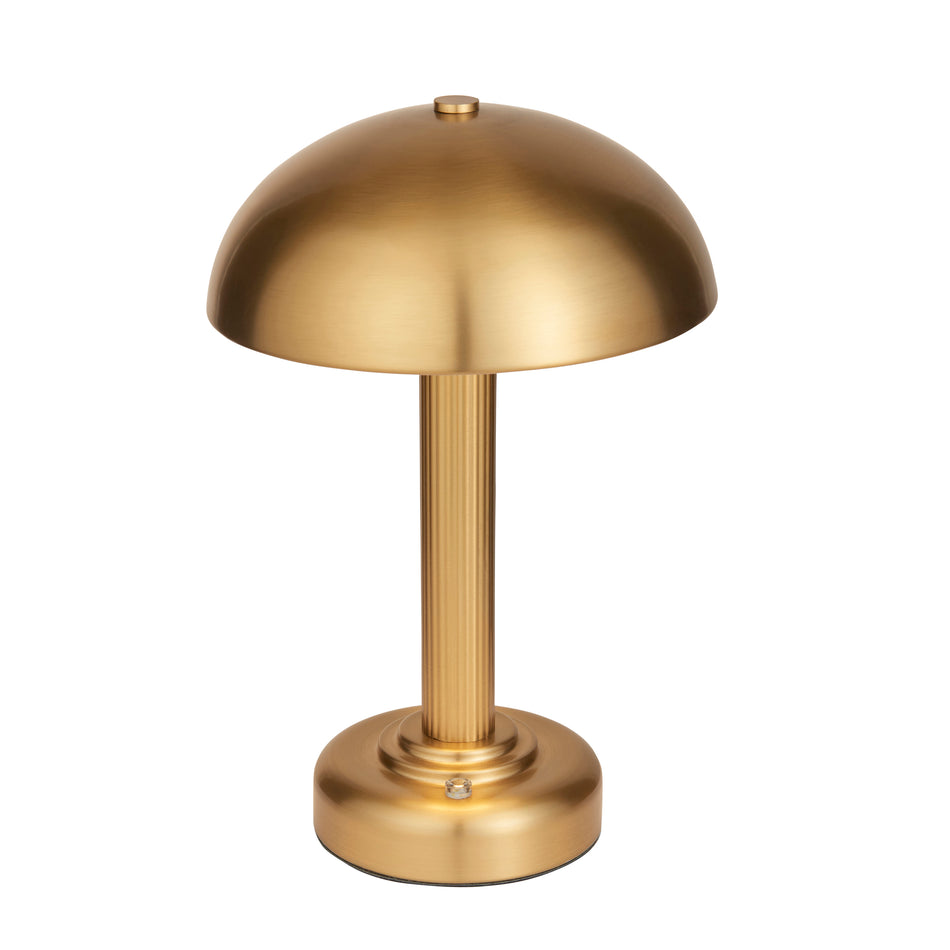 Bridport Rechargeable USB Table Lamp in Art Deco Design
