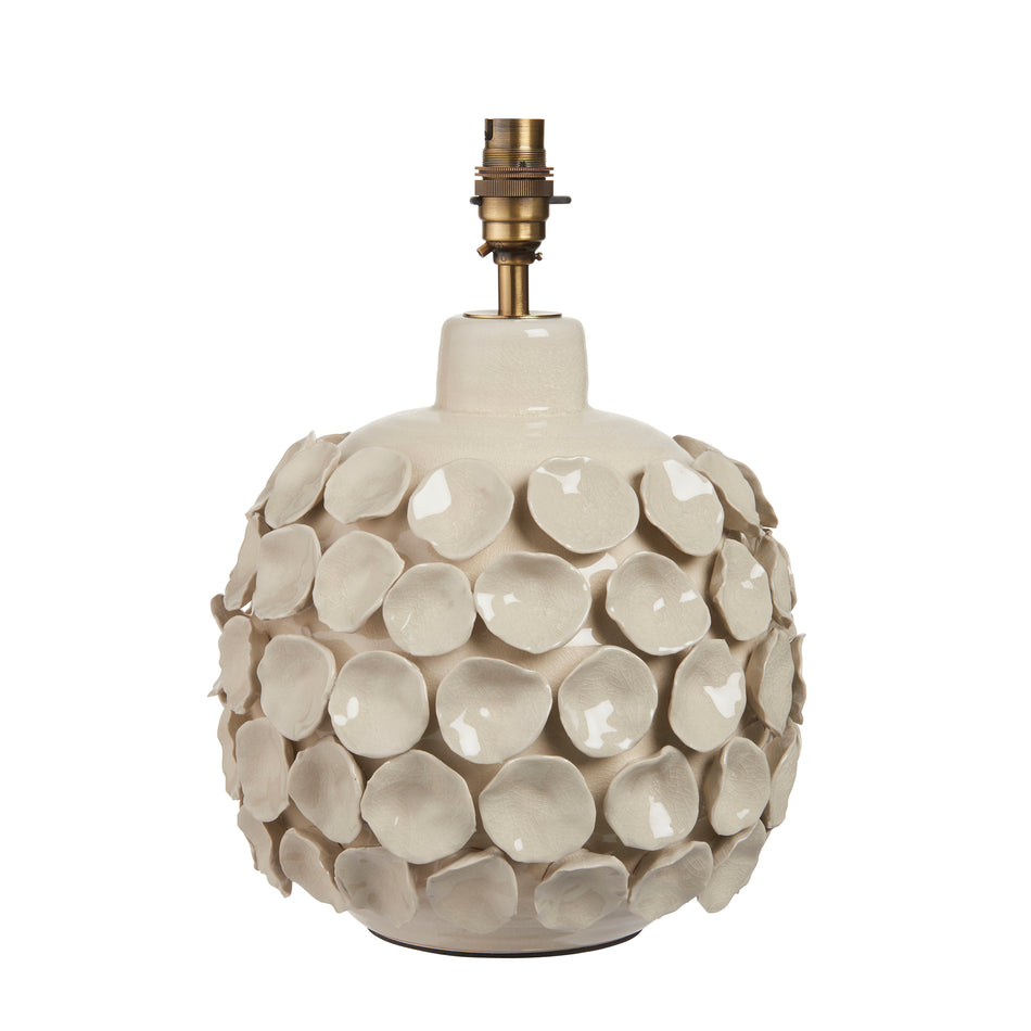 Borello Sculptured Ceramic Table Light Base