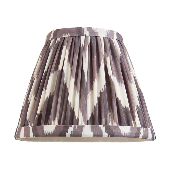 ENDON Zigzag 16cm Tapered Shade - Pearl Grey