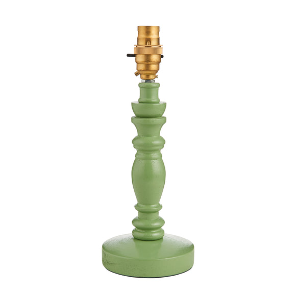 ENDON Bibury Table Base - Satin Cotswold Green