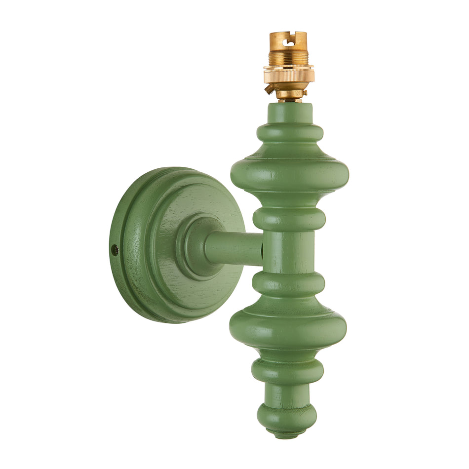 Carnaby Wall Fitting - Satin Cotswold Green