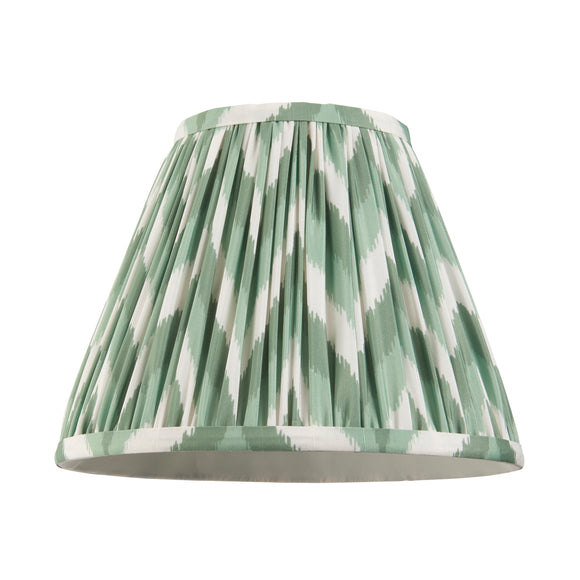 ENDON Zigzag 25cm Tapered Shade - Cotswold Green