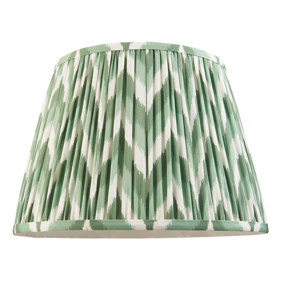 ENDON Zigzag 35cm Tapered Shade -  Cotswold Green