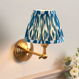 ENDON Obelisk Wing & Ikat 16cm Marlin blue shade