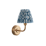 ENDON Step Arc Lamp Ripple 16cm Marlin blue shade