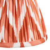 ENDON Step Arc & Zigzag 16cm Apricot orange shade