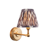 ENDON Step Wing Lamp & Ikat 16cm Pearl grey shade