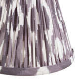 ENDON Step Fold & Ikat 16cm Pearl grey shade