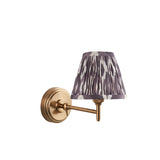 ENDON Step Fold & Ikat 16cm Pearl grey shade