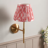 ENDON Obelisk T Bar & Ikat 20cm Coral pink shade