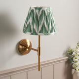 ENDON Obelisk T Bar & Zigzag 20cm Cotswold green shade