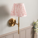 ENDON Step T Bar Lamp & Leaf 20cm Peachy keen shade