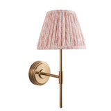 ENDON Step T Bar Lamp & Leaf 20cm Peachy keen shade