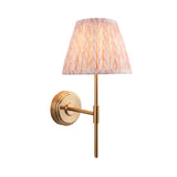 ENDON Step T Bar Lamp & Leaf 20cm Peachy keen shade