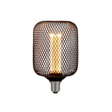 Wire Mesh Effect Drum Lamp - Gold or Black