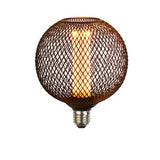 Wire Mesh Effect Globe Lamp - Black or Gold (E27)