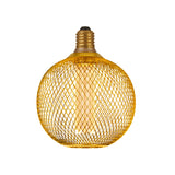 Wire Mesh Effect Globe Lamp - Black or Gold (E27)