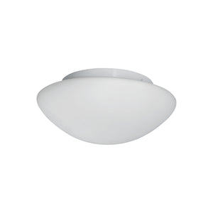 SEARCHLIGHT TOKYO Flush - White Metal & Opal Glass