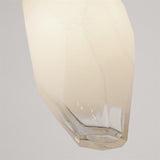 SEARCHLIGHT Rocky 1Lt Pendant, Satin Brass Metal & Glass