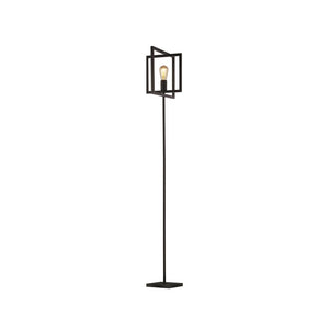 SEARCHLIGHT PLAZA FLOOR LAMP - MATT BLACK METAL