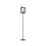 SEARCHLIGHT PLAZA FLOOR LAMP - MATT BLACK METAL