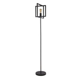 SEARCHLIGHT PLAZA FLOOR LAMP - MATT BLACK METAL