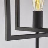 SEARCHLIGHT PLAZA FLOOR LAMP - MATT BLACK METAL